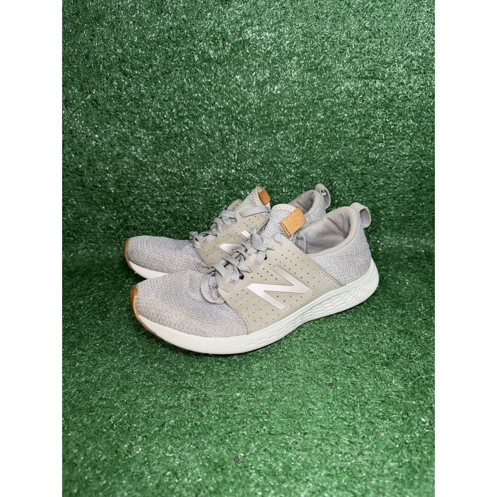 New Balance Fresh Foam Sport Womens Size 9 B Gray Gum Gym Running Shoes Sneakers - Picture 3 of 9